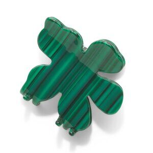LELE SADOUGHI Malachite Lily Claw Clip